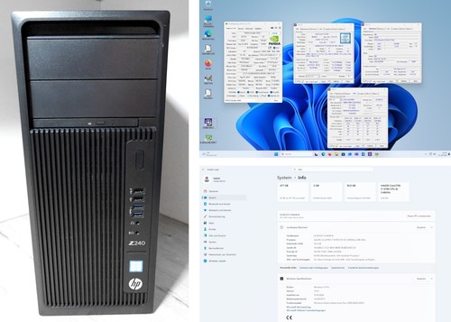 Z240 workstation gamer - pc, |
