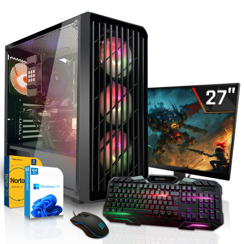 Gamer set ryzen 7 - pc,